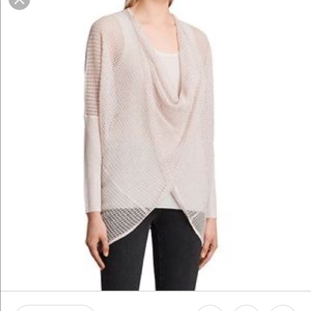 ALLSAINTS ITAK LEVITA SHRUG